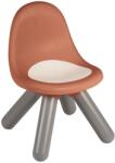 Smoby Scaunel cu spatar pentru copii Smoby Life terra cotta (S7600880122) Scaun de masa bebelusi, inaltator