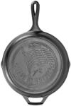 LODGE Tigaie adanca rotunda din fonta cu maner si logo American Flag Lodge 26 cm L-8SKFLAG (4615)