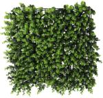  Panou decorativ artificial 50x50 cm, montare pe perete sau gard, buxus, interior/exterior (ZIE-5912)