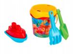 Playtive Homokozó játékok, vödörrel, 4 részes csónak (24563)