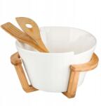 Altom Design Saláta tálaló, fehér, porcelán, 29×25×16cm (01010052479)