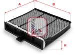 SOFIMA Filtru, aer habitaclu SOFIMA S 4237 CA (S 4237 CA)