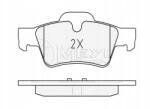 Meyle Fékbetét készlet, MERCEDES, hátsó tengely, 140.2×51.7×17.5mm