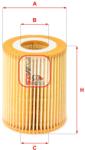 SOFIMA Filtru ulei SOFIMA S 5069 PE (S 5069 PE) - automobilus