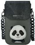 Nimmy Big Eyed Pet 2.0 Panda Telefontáska - Fekete