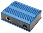DIGITUS DN-652104-1 Gigabit 1x GbE Lan port PoE SFP modul nélküli ipari média konverter (DN-652104-1) - officedepot