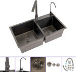 Leziter Meria III rozsdamentes mosogató (LRMME-3) - platinashop