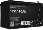 Green Cell AGM VRLA 12V 10Ah karbantartásmentes akkumulátor UPS-egységekhez (AGM50)