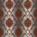 DEGRETS Tapéta DEGRETS 1361 Papír, Lux szürke-piros, Méret: 0.53m x 10.05m = 5.3 m2 (1361)