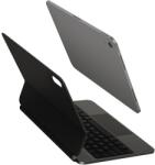 Uniq iPad 11" A16 (2025) / iPad 10.9" 10. generáció (2022) UNIQ Venno Pro mágneses okos tok billentyűzettel - fekete tok