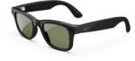 Meta RAY-BAN Meta Wayfarer (Large) Smart Glasses - Shiny Black, G15 Green