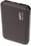 Setty power bank 5000 mAh SPB-05 fekete