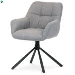  Szürke Étkezőszék Sima Szövettel. HC-532 SIL2 - pepita