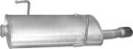 Polmostrow POLMO 19.507 - Kipufogó hátsó dob PEUGEOT 206 2.0 (1999-2007) (K19_507ALU)