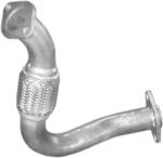 Polmostrow POLMO 21.552 - Kipufogó gyűjtő cső RENAULT MEGANE 1.9 D (1995-2002) (K21_552ALU)