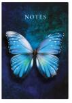Kalendart 404 Notes found C167N Jegyzetfüzet élfestett A5 Butterfly Blue (26C167N-001)