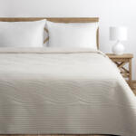  Velvet2 bársony ágytakaró Krémszín 170x210 cm