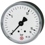 RIEGLER Manometru, conexiune parte din spate, Ø 50 mm, 0-4 bar, G1/4", RIEGLER (204-K) - bricolaj-mag