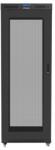 Lanberg 19" szabadon álló rack szekrény 42U/800X800 perforált ajtó, lapraszerelt, LCD kijelző, fekete FF01-8842-23BL (FF01-8842-23BL)