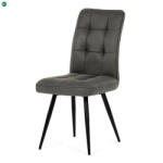  Szürke Vintage Szövet Étkezőszék. DCL-D1250 GREY3 - pepita