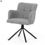  Szürke Szövet Étkezőszék. DCH-T1122 GREY2 - pepita
