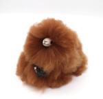 Inkari INKARI Jucărie de pluș Alpaca Mini Monsterfluff Hazelnut 15cm (INK1014)
