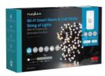 Nedis Ghirlanda Luminoasa Decorativa Smart Wi-Fi Nedis, 100 LED-uri, Lumina Alba Calda la Alba Rece, 10 m, Android / iOS (WIFILX02W100)