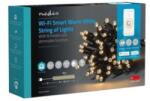 Nedis Ghirlanda Luminoasa Decorativa Smart Wi-Fi Nedis, 50 LED-uri, Lumina Alba Calda, 5 m, Android / iOS (WIFILX01W50)