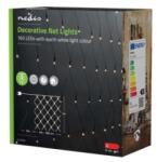 Nedis Ghirlanda Luminoasa Decorativa Nedis, 160 LED-uri, Alb Cald, Plasa 2 x 1 m (CLLN160)