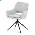  Étkezőszék krém bouclé szövettel. DCH-T1156 CRM2 - pepita