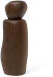 ferm LIVING Só- és borsdaráló PEBBLE 19 cm, barna, fa, kemény LIVING (FERM1104266195)
