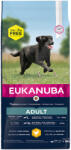 EUKANUBA 18kg Eukanuba Adult Large Breed csirke száraz kutyatáp 15+3kg ingyen