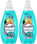 Coccolino Wonder Wash Speed Clean folyékony mosószer 2x1480 ml (74 mosás)