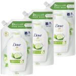 Dove Refreshing Care folyékony krémszappan utántöltő (3x500 ml)