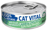 Cat Vital konzerv mousse báránnyal és csirkével felnőtt macskáknak 85g - origopet