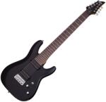 Schecter Guitar Research Deluxe C-8 Satin Black 8 húros elektromos gitár