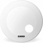 Evans BD22RGCW EQ3 Coated White 22" White Rezonátor (alsó) bőr (BD22RGCW)