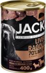 Jack állateledel felnőtt kutyáknak májjal - 400 g