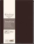 Strathmore Serie 400 Toned Gray Hardbound Book Vázlatfüzet 64 28 x 22 cm 118 g (P469-108-4)