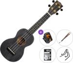 Mahalo MS1TBK SET 2 Transparent Black Szoprán ukulele