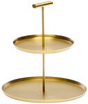 Kave Home Rozsdamentes acél emeletes kínálótálca Aruc - Kave Home