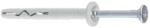 Wkret-met Diblu din polipropilena cu surub prin lovine, cu guler 6 x 60 mm (WKSMNK06060)