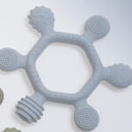  Gamberritos rágóka szilikon szürke 11021 - babycenter-online