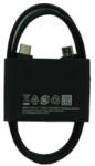 Samsung EP-DN980BBE gyári USB-s adatkábel, töltőkábel fekete (5A, 1M, USB-C)