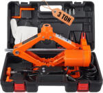 VEVOR Elektromos ollós autóemelő - 3 tonnás teljesítmény, 12 V, személygépkocsikhoz, terepjárókhoz, szedánokhoz stb. ,