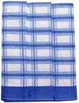 Polášek Kockás konyharuha Egypt - 3 darabos szett - sz. 18 | Kék / fehér (968788-66)