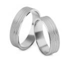 Heratis Forever Ezüst jegygyűrű homokfúvott, szélesség: 5 mm STOB127AG