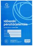Bluering Idõszaki pénztárjelentés A/4 álló 25x2+2lapos b. 13-21/VX Bluering® (NYOMTB1321VX) - tonerpiac