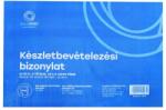 Bluering Készletbevételezési bizonylat anyag bevét A5 25x4lapos fekvõ 12-111/V. 8 tételes - tonerpiac