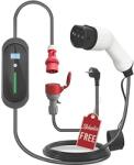 EVCHARGER elektromos autó töltő 11KW (EVSE) 3x16A + 220V-os ADAPTER, Type2 (YC0017)